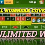 ALL NUMBERS COVERED🌹|| UNLIMITED WIN || Roulette Strategy To Win || Roulette Tricks