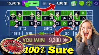 100% SURE WIN 🤔|| Roulette Strategy To Win || Roulette