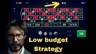 Roulette Low budget Super strategy|Roulette Strategy to Win.