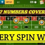 37 Numbers Covered 🌹🌹 | Every Spin Win | Roulette Strategy To Win | Roulette