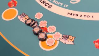 Part 7 – Stevens plays 2 of 3 rounds of blackjack double deck (beta testing blackjack experience)