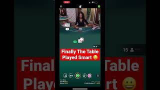 Infinite Blackjack – Playing Blackjack With Strategy Don’t Hit When Dealer Weak #shorts #shortvideo