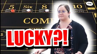 🔥LUCKY?!🔥 30 Roll Craps Challenge – WIN BIG or BUST #250