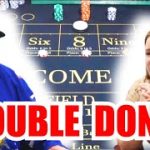 🔥DOUBLE DONK🔥 30 Roll Craps Challenge – WIN BIG or BUST #254