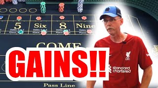 🔥GREAT SYSTEM?!🔥 30 Roll Craps Challenge – WIN BIG or BUST #253