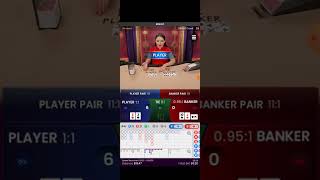 1xbet Baccarat strategy live (4)