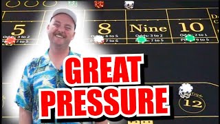 🔥POWER PRESS!!🔥 30 Roll Craps Challenge – WIN BIG or BUST #252