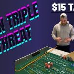 THE DEGEN TRIPLE THREAT – One of my favorite craps strategies!