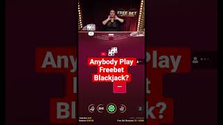 Freebet Blackjack – Blackjack Strategy Works But Not On Freebet #shorts #shortvideo #shortsvideo