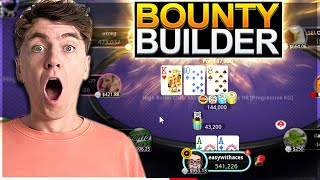 How to play a Poker BOUNTY BUILDER Tournament!