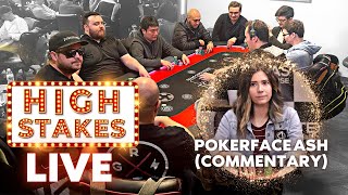 $25/$25/$50 No-Limit Hold’em with PokerFace Ash – Live Commentary