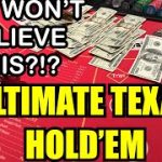 ULTIMATE TEXAS HOLD’EM in Las Vegas! Wow!! Can you believe this happened??