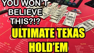 ULTIMATE TEXAS HOLD’EM in Las Vegas! Wow!! Can you believe this happened??