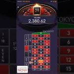 CASINO LIGHTING ROULETTE. 50K WIN 100X WINNING. #casino #roulette #onlineearning #tips #tricks