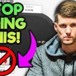 Fix THESE MISTAKES To Start WINNING  At Online Poker!