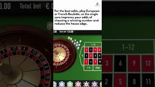 5 Online Roulette Tips to Increase Your Winning Chances #shorts
