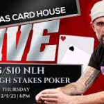 $5/$10 No-Limit Hold’em High Stake Cash Game | TCH LIVE Poker Thursday