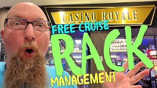 CRAPS: Rack Management Tips for a FREE CRUISE? + My Favorite Strategy to win free cruise offers