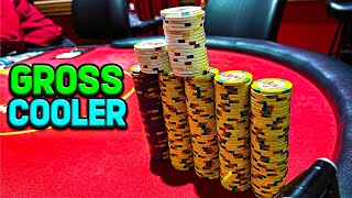the WORST COOLER OF MY LIFE! MUST WATCH*** C2B Poker Vlog Ep 172
