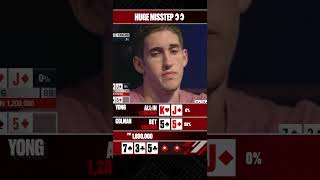 Rich Poker Player Goes For INSANE Move 😨 #DanColman #RichardYong