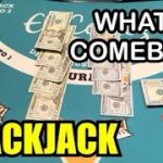 BLACKJACK in Las Vegas! What a comeback!!