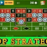 🌹 TOP STRATEGY 🔥🌹 | Roulette Strategy To Win || Roulette Tricks