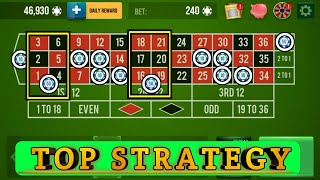 🌹 TOP STRATEGY 🔥🌹 | Roulette Strategy To Win || Roulette Tricks