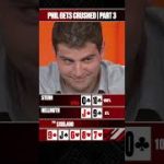 Phil Hellmuth Gets CRUSHED In A $100,000+ POT | Part 3 #PhilHellmuth #BigGame