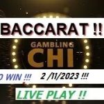 Baccarat Winning Strategy By Gambling Chi ” LIVE PLAY REAL $$$ “