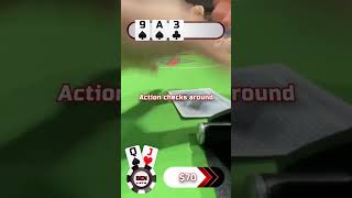 GETTING LUCKY WITH A BACKDOOR FLUSH DRAW IN POKER!