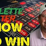 HOW TO MAKE MONEY PLAYING ROULETTE BY BOB #roulettestrategy #win #viral #casino #lasvegas