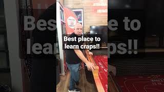 BEST PLACE TO LEARN CRAPS IN LAS VEGAS.  603 SOUTH LAS VEGAS BLVD #short #craps #pizza