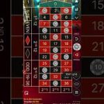 Roulette strategy to win #roulettewin #casino #1xbet #roulette #realmoney #roulettewin #shorts