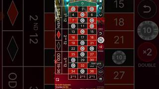 Roulette strategy to win #roulettewin #casino #1xbet #roulette #realmoney #roulettewin #shorts