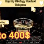 Lighting Roulette 6$ to $400🤑My Roulette Strategy | Easy to Earn Money 💰