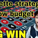 BEST ROULETTE STRATEGY | ROULETTE STRATEGY LOW BUDGET | ROULETTE CASINO | BIG WIN