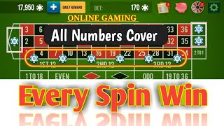 All Numbers Cover 🌹🌹|| Roulette Strategy To Win || Roulette Tricks