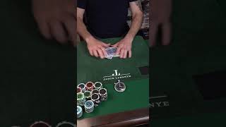 Cheating at Cards: Stacking for Texas Hold ‘Em #shorts