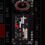 Roulette big win. Black 11 strategy #shorts
