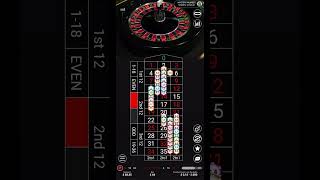 Roulette big win. Black 11 strategy #shorts