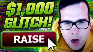 Poker Site GLITCH Couldn’t Stop ME WINNING $$$$! – $1,000 Super High Roller