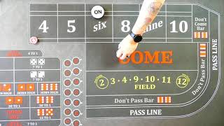 Good Craps Strategy?  The Outside In Ramp, a fun one to play!