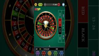 roulette strategy win $300 profit in one spin #shorts #casino #roulettestrategy