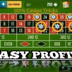 Easy Profit This Roulette Strategy 🌹|| Roulette Strategy To Win || Roulette