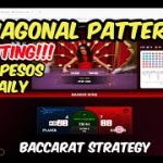 HUNTING DIAGONAL PATTERN STRATEGY IN LIVE ONLINE BACCARAT WILL MAKE YOU WIN – 99.9% WIN RATE