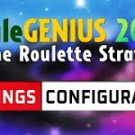 Configuration of RouleGENIUS 2023 Roulette Predictor  | Online Roulette Strategy