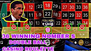 101% Win Every Spin at Double Ball Roulette Strategy to Win 36 Winning Nomber Daily 100000 Win 2023