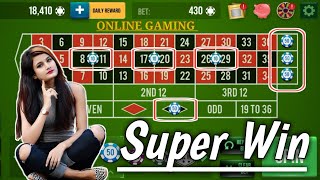 Super Win Roulette Strategy 🌹🌹|| Roulette Strategy To Win || Roulette Tricks