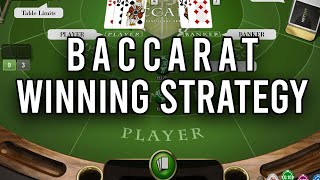 Baccarat winning strategy | 95% WIN RATE BACCARAT STRATEGY!