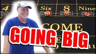 🔥GOING BIG!!🔥 30 Roll Craps Challenge – WIN BIG or BUST #262